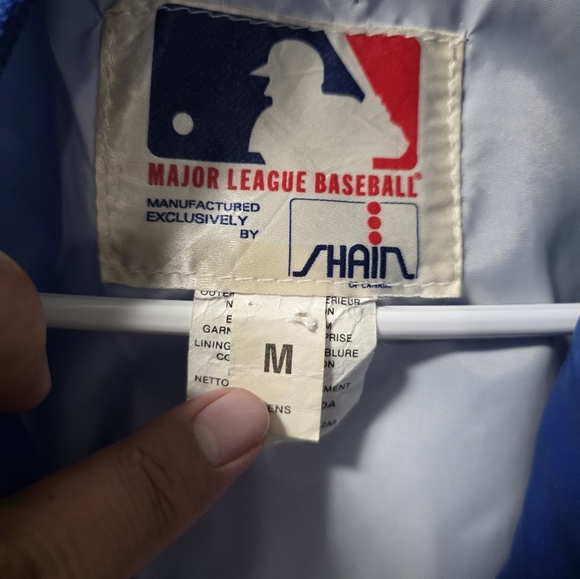 Vintage 80s/90s Shain Toronto Blue Jays Satin Jacket - Picture 6 of 11